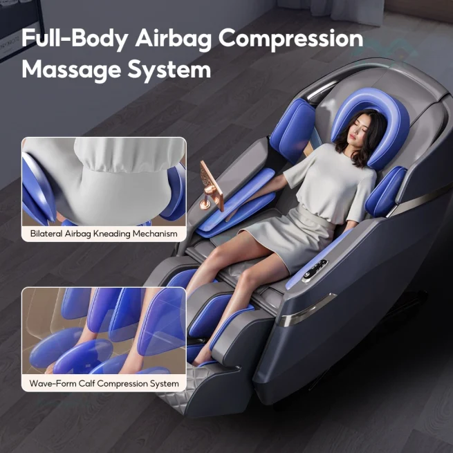 full body massage chair function - airbag compression