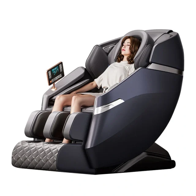 Professional zero gravity full-body massage chair with JADE roller shiatsu and heating