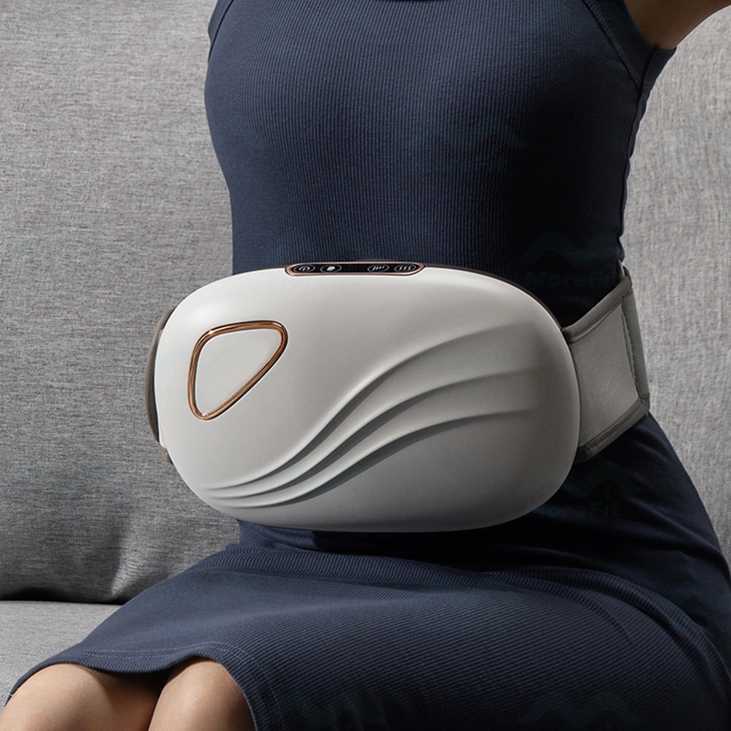 3D Wireless Abdominal Belly Massager Slimming Belt with Roller Kneading & Heat