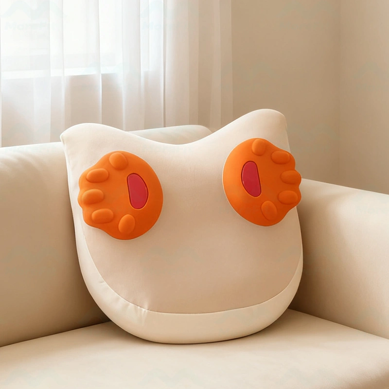 Wireless Shiatsu Massage Cushion Pillow with Heat & Full Body Use