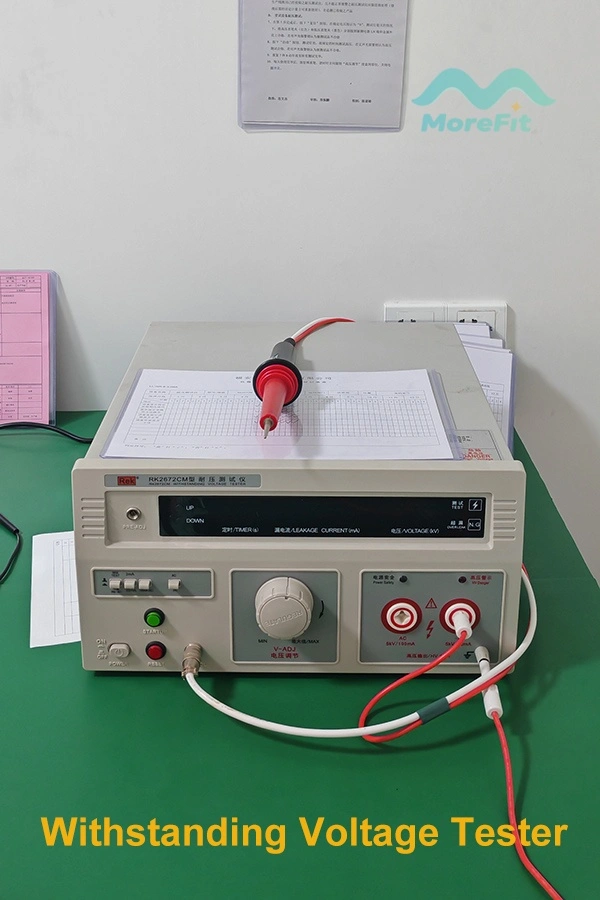 High voltage resistance testing equipment for massage products - CE ISO B2B OEM ODM factory direct supplier MoreFit