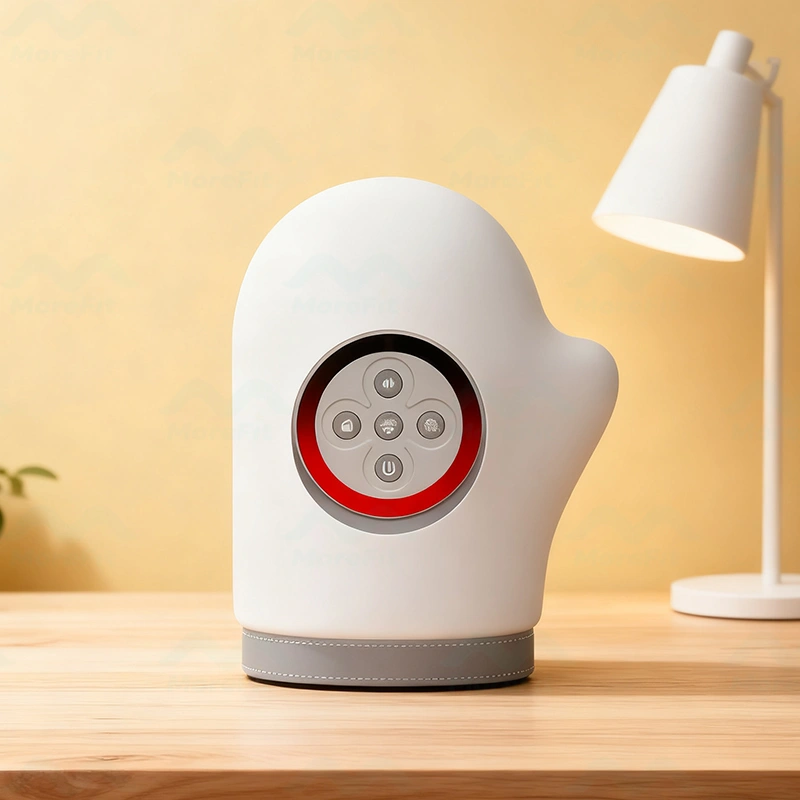 Electric Palm Finger Hand Massager Glove with Air Compression & Heat